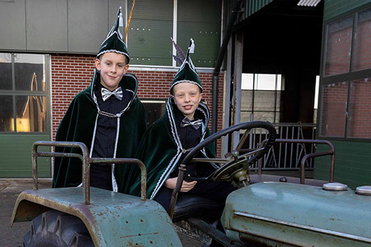 Jeugdprins Niels Adjudant Max Klein